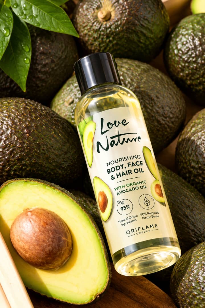 Nourishing body, face and hair oil